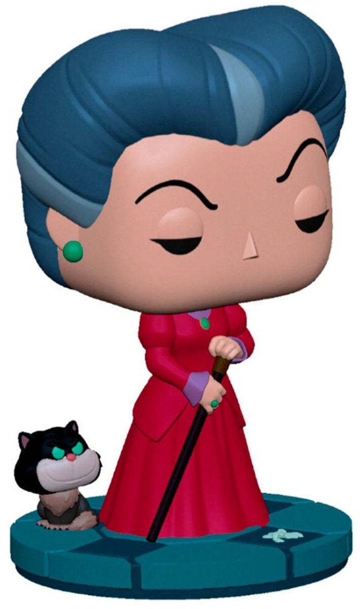 Funko cinderella – disney villains pop lady tremaine 9 cm verzamelfiguur