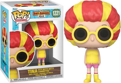 Funko bob's burgers verzamelfiguur the bob's burgers movie pop tina itty bitty ditty committee 9 cm