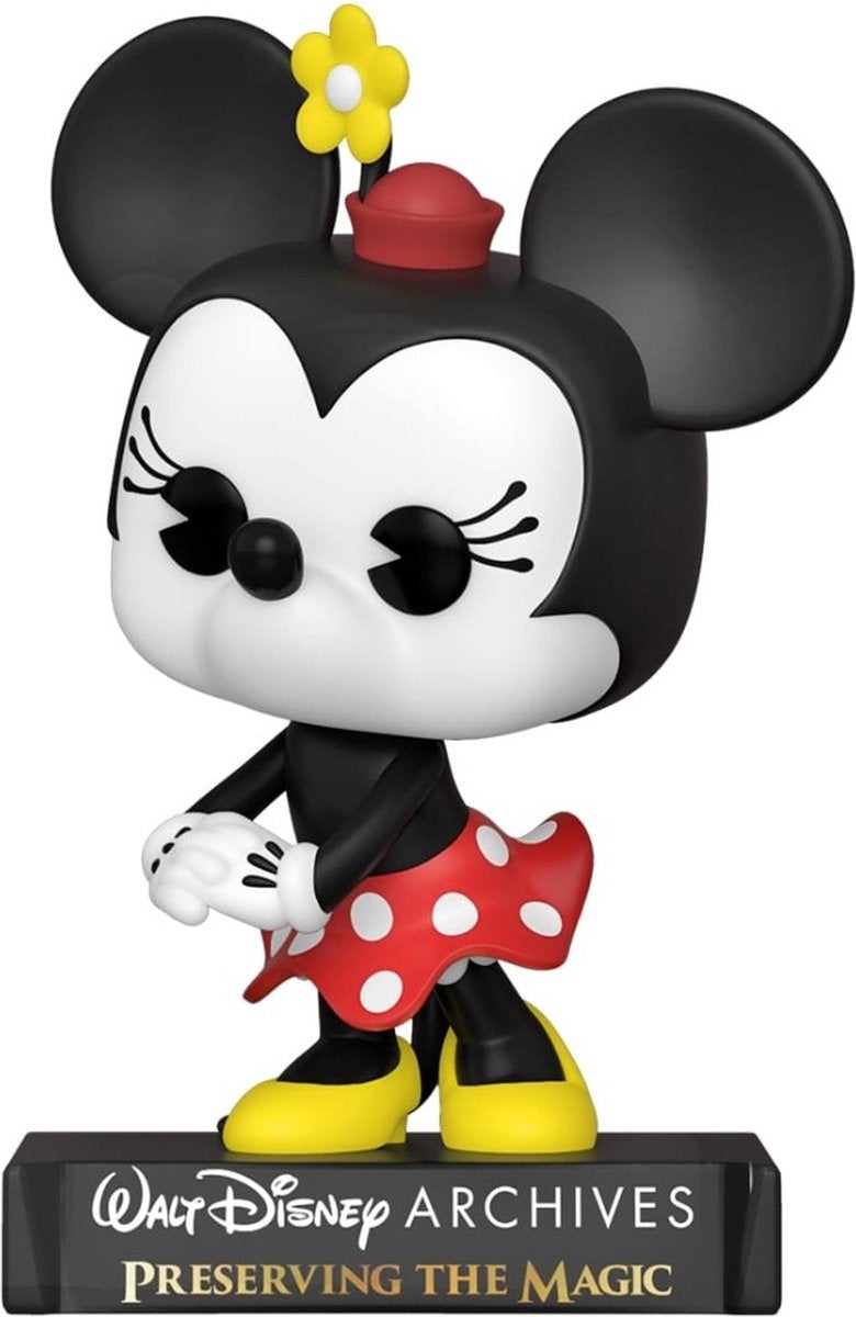 Funko mickey mouse verzamelfiguur disney pop minnie mouse – minnie (2013) 9 cm