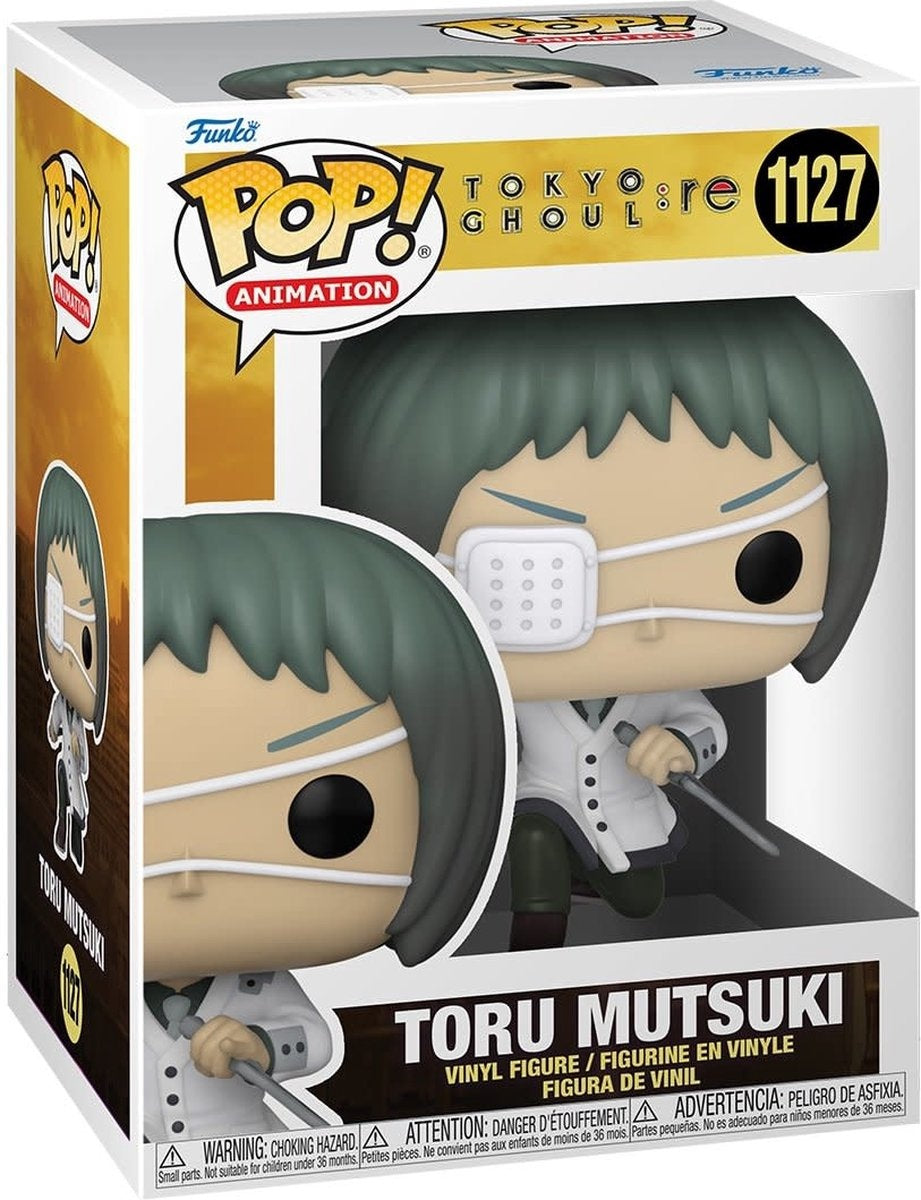 Funko tokyo ghoul – pop animation tooru mutsuki 9 cm verzamelfiguur