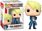Funko fullmetal alchemist verzamelfiguur pop animation brotherhood riza hawkeye 9 cm