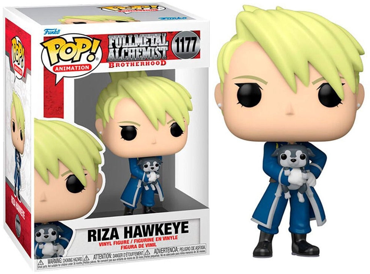 Funko fullmetal alchemist verzamelfiguur pop animation brotherhood riza hawkeye 9 cm