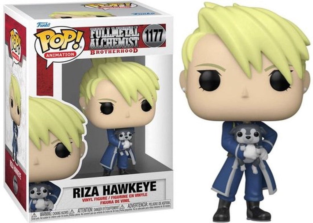 Funko fullmetal alchemist verzamelfiguur pop animation brotherhood riza hawkeye 9 cm