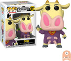 Funko cow and chicken – pop animation super cow 9 cm verzamelfiguur