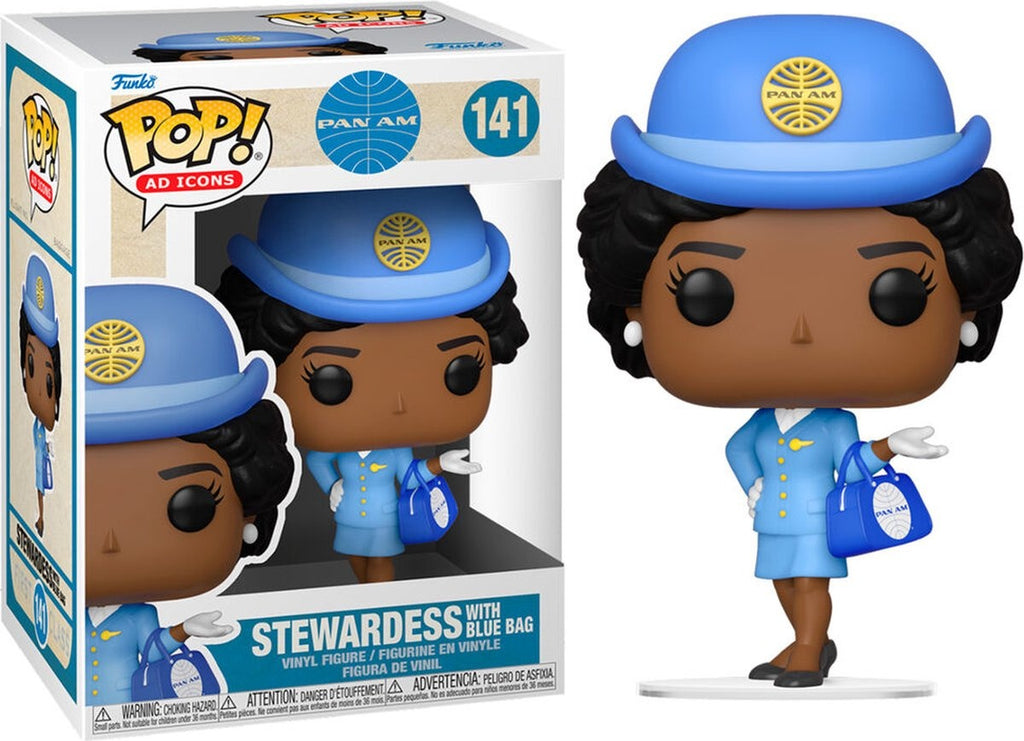 Funko pop pan am – stewardess with blue bag #141