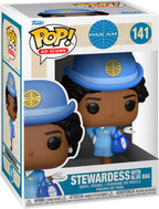 Funko pop pan am – stewardess with blue bag #141