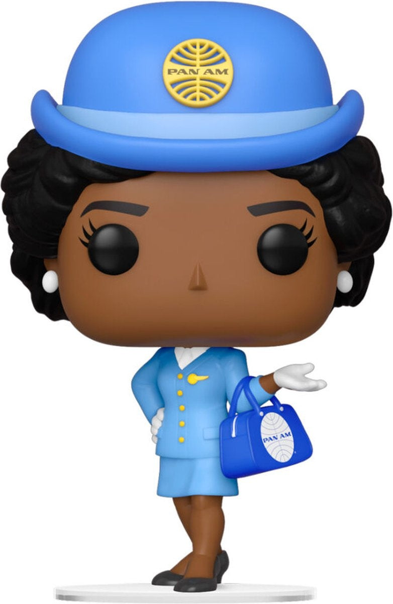 Funko pop pan am – stewardess with blue bag #141