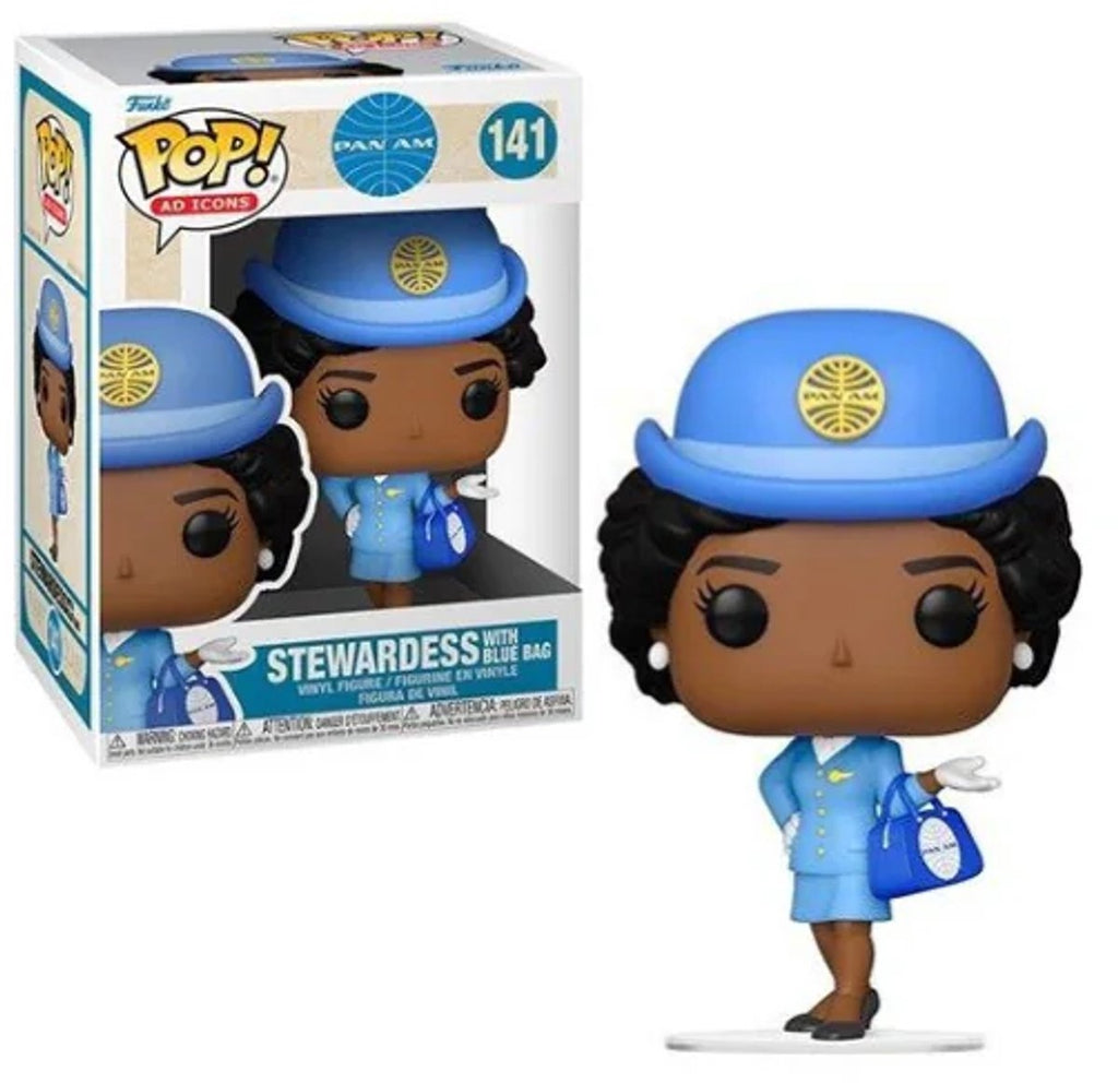 Funko pop pan am – stewardess with blue bag #141