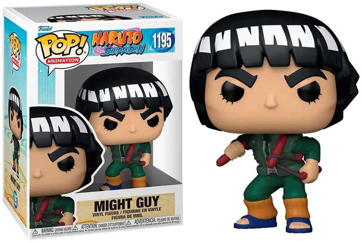 Funko pop animation: naruto – might guy – confidential