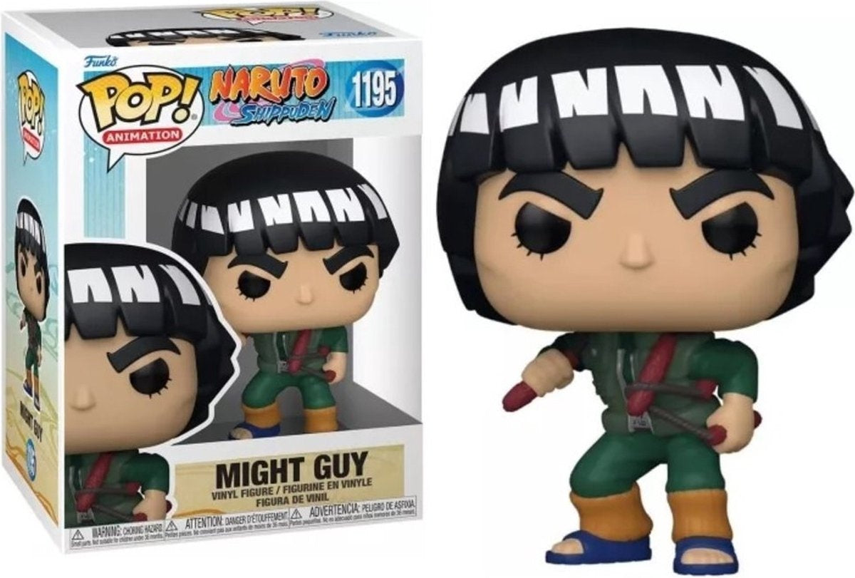 Funko pop animation: naruto – might guy – confidential