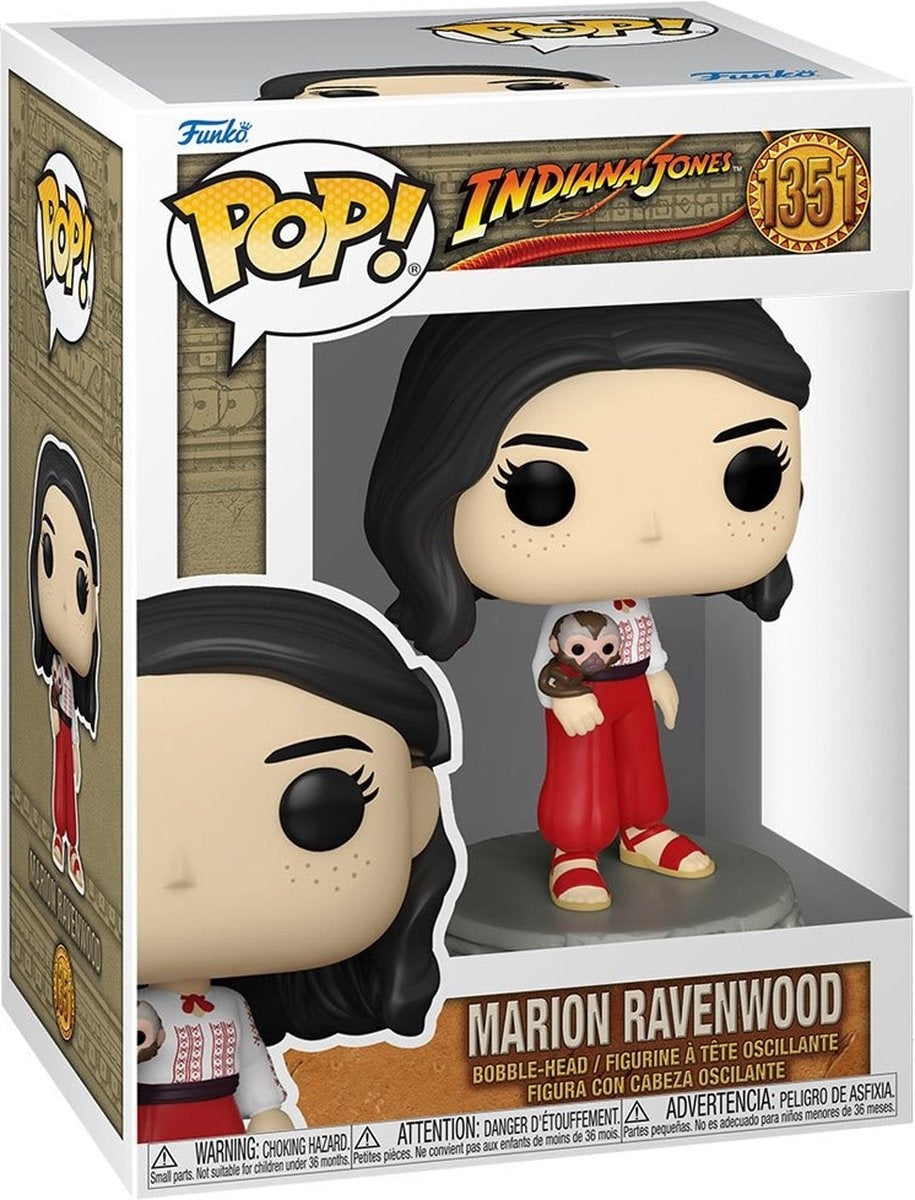 Pop movies: indiana jones – marion ravenwood funko pop #1351
