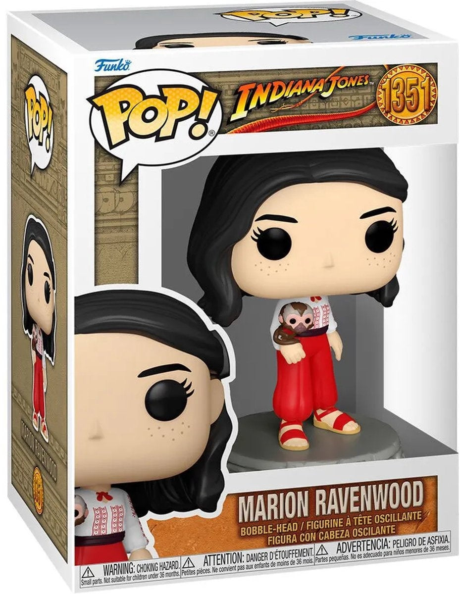 Pop movies: indiana jones – marion ravenwood funko pop #1351