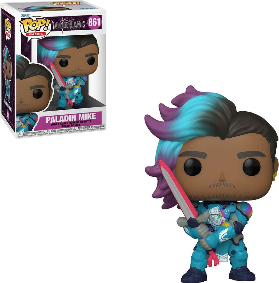 Pop games: tiny tina's wonderland – paladin mike funko