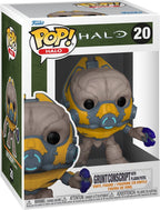 Halo infinite funko pop vinyl: grunt conscript with plasma pistol