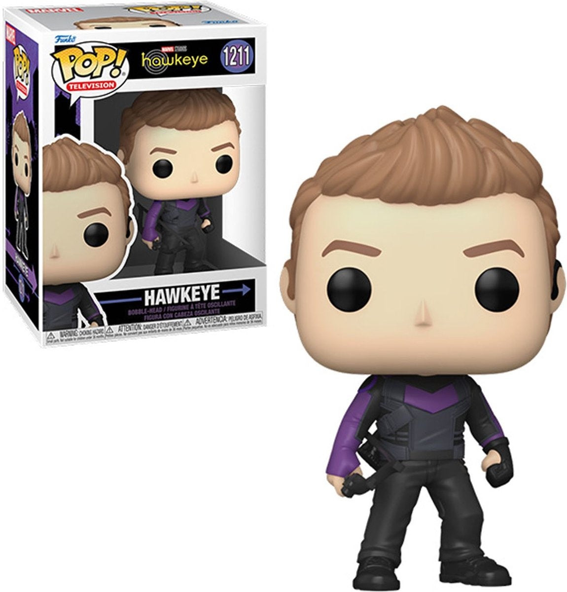 Funko hawkeye – marvel pop tv hawkeye 9 cm verzamelfiguur
