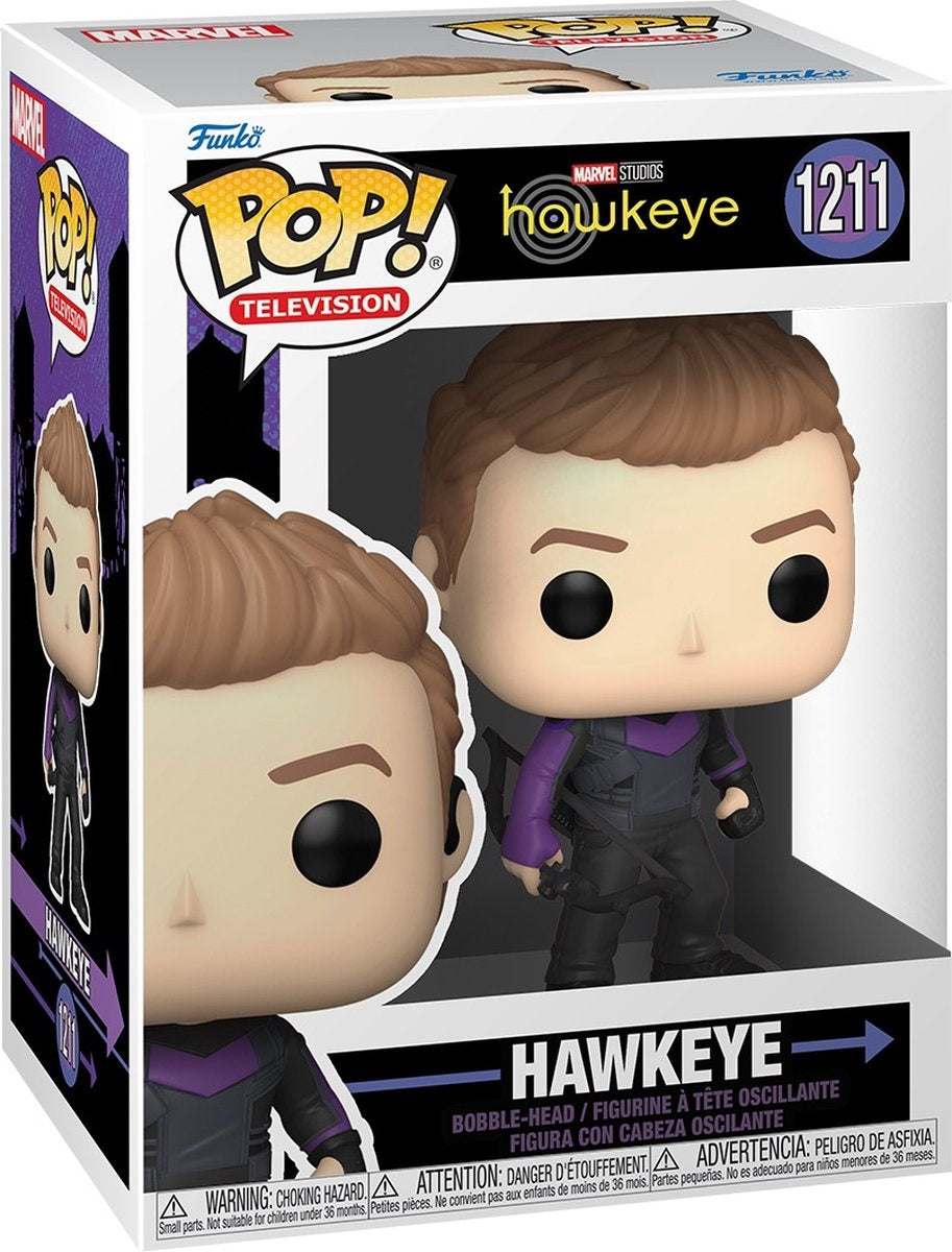 Funko hawkeye – marvel pop tv hawkeye 9 cm verzamelfiguur