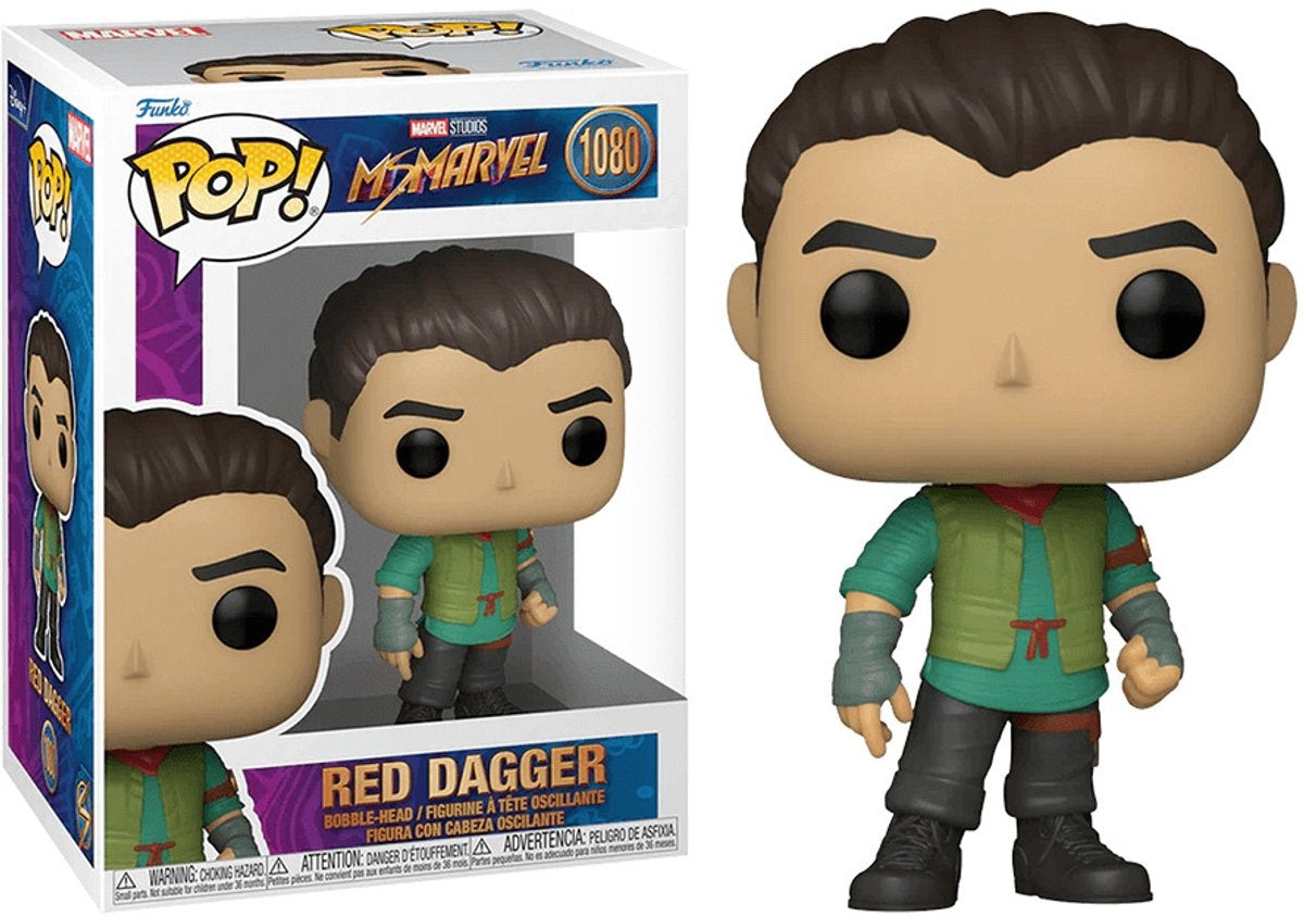 Funko miss marvel verzamelfiguur marvel pop tv red dagger 9 cm