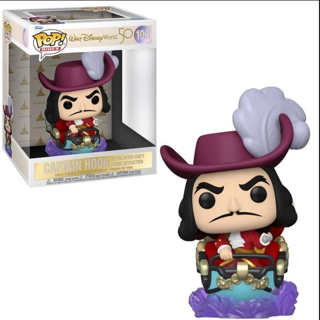 Funko pop disney 43 – captain hook – 50th anniversary attraction