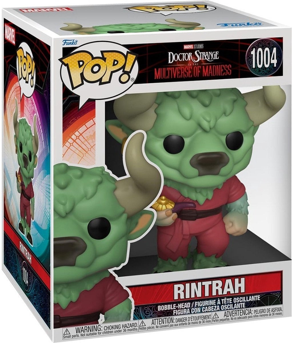 Funko doctor strange – marvel doctor strange in the multiverse of madness super sized pop rintrah 15 cm verzamelfiguur
