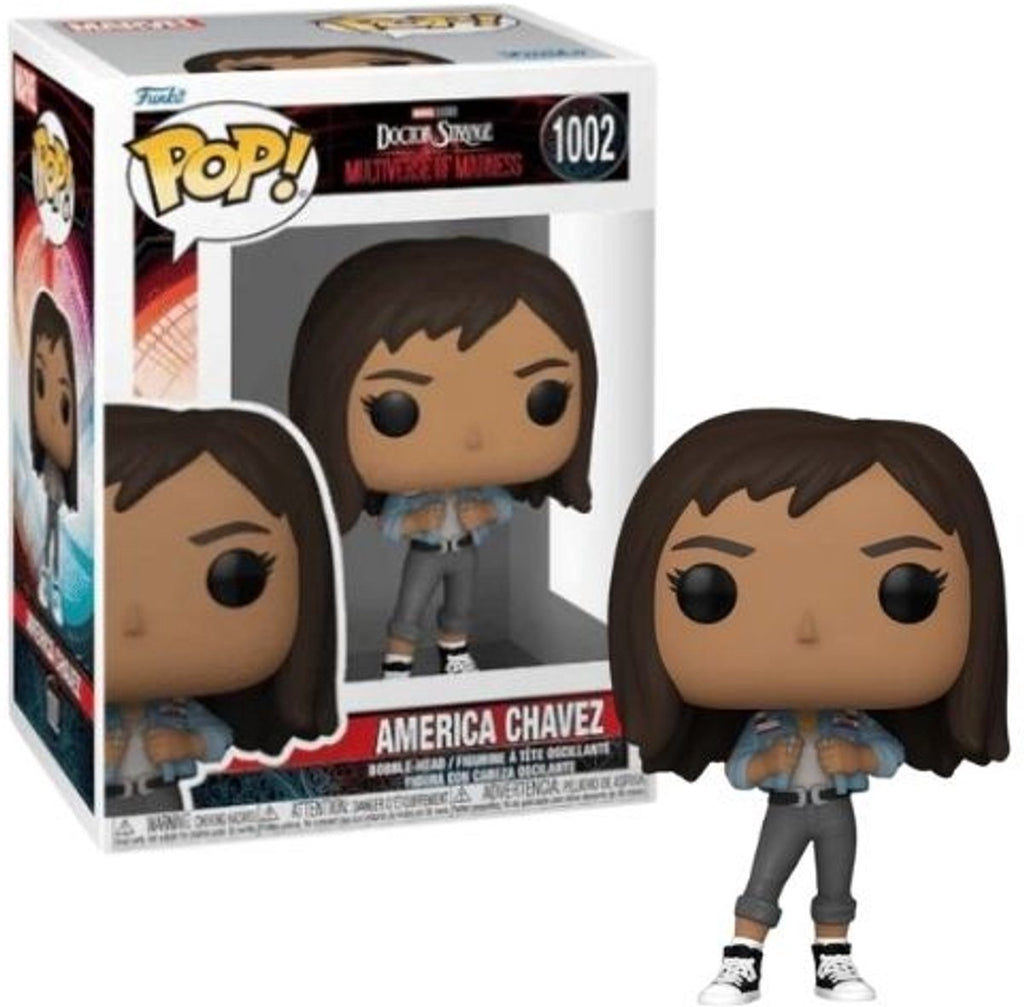 Funko doctor strange – marvel doctor strange in the multiverse of madness pop america chavez 9 cm verzamelfiguur