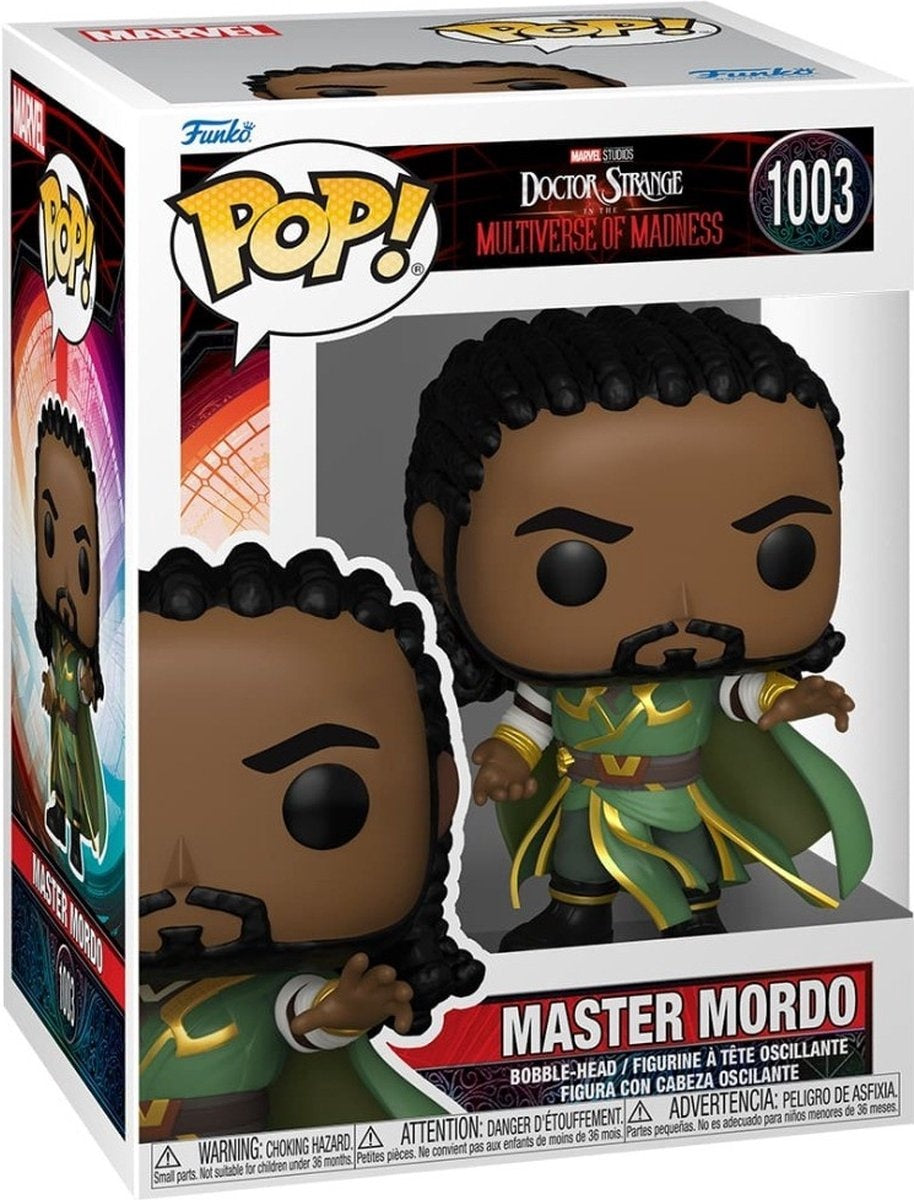 Funko doctor strange verzamelfiguur marvel doctor strange in the multiverse of madness pop master mordo 9 cm