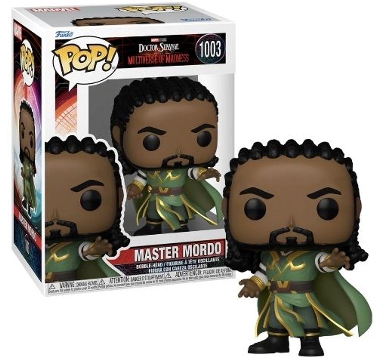 Funko doctor strange verzamelfiguur marvel doctor strange in the multiverse of madness pop master mordo 9 cm