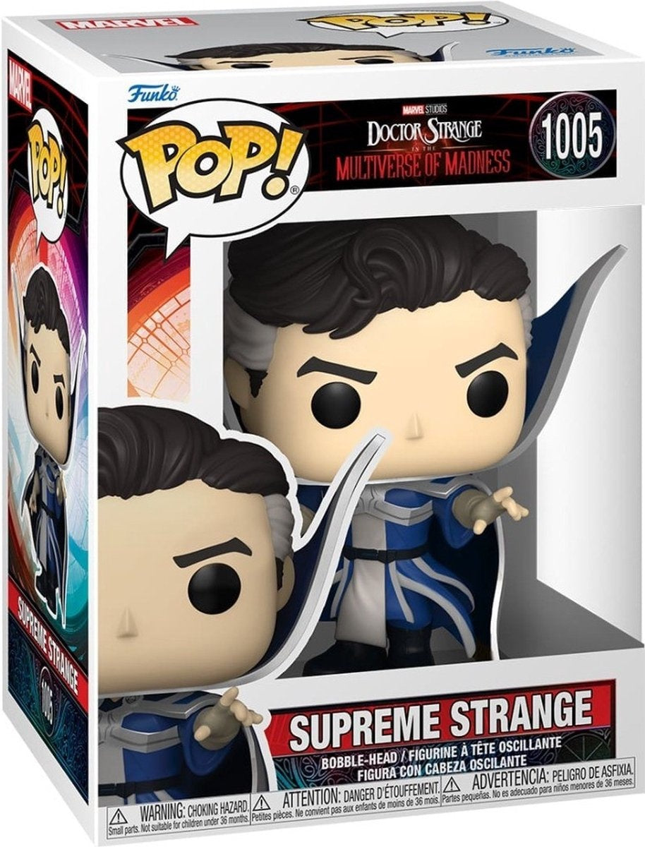 Funko doctor strange – marvel doctor strange in the multiverse of madness pop supreme strange 9 cm verzamelfiguur