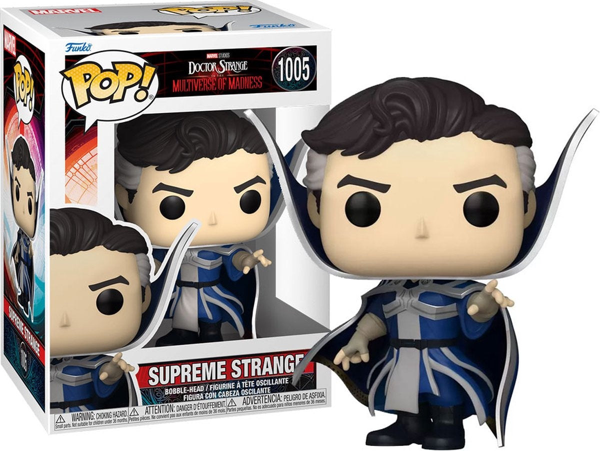 Funko doctor strange – marvel doctor strange in the multiverse of madness pop supreme strange 9 cm verzamelfiguur