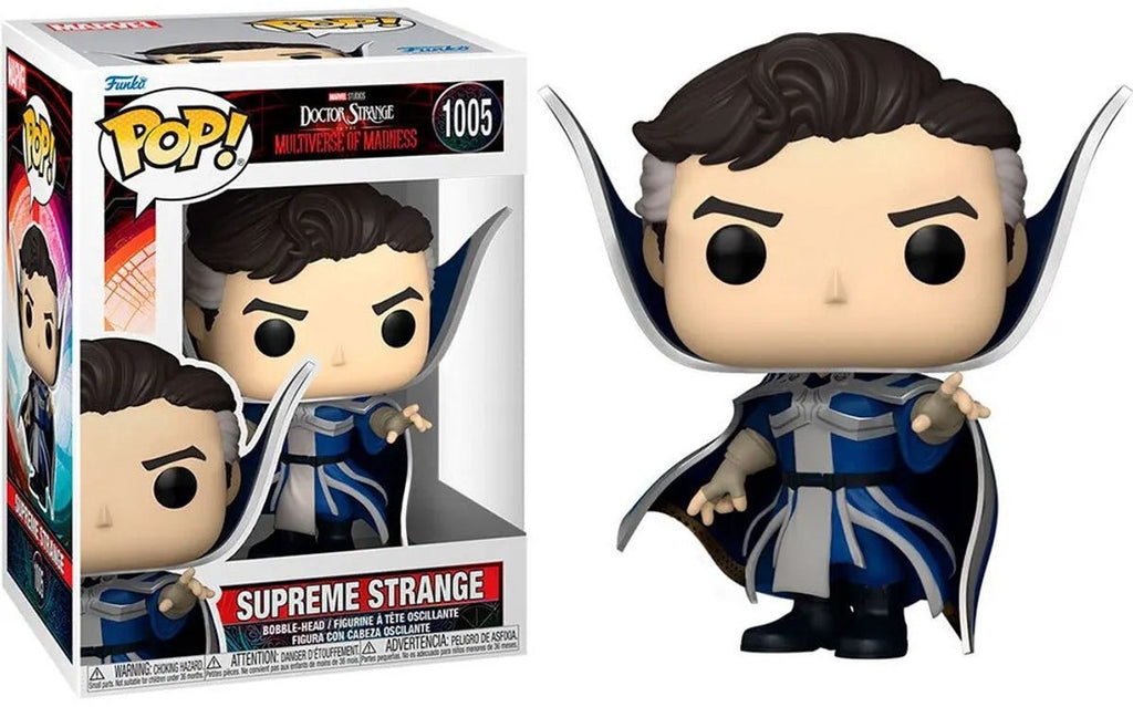 Funko doctor strange – marvel doctor strange in the multiverse of madness pop supreme strange 9 cm verzamelfiguur