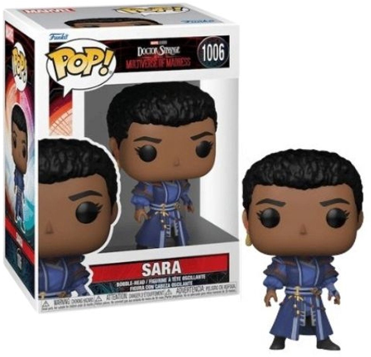 Funko doctor strange verzamelfiguur marvel doctor strange in the multiverse of madness pop sara 9 cm