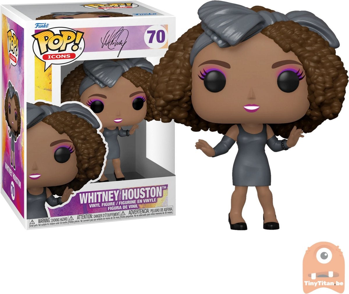 Funko whitney houston verzamelfiguur pop icons how will i know 9 cm