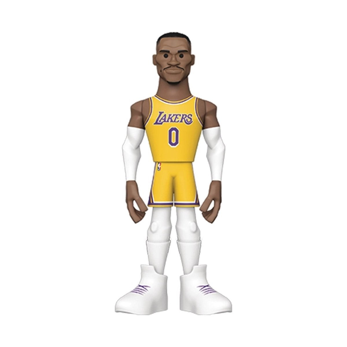 Vinyl gold nba lakers russell westbrook 5 inch vinyl figure