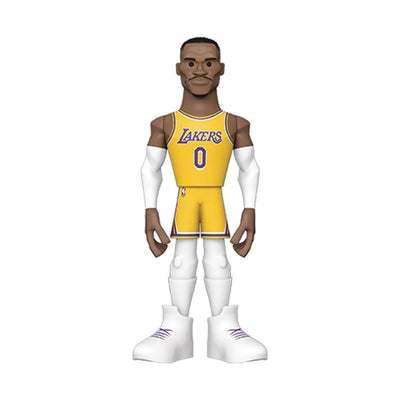 Vinyl gold nba lakers russell westbrook 5 inch vinyl figure