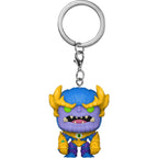 Funko pocket pop sleutelhanger: monster hunters – thanos