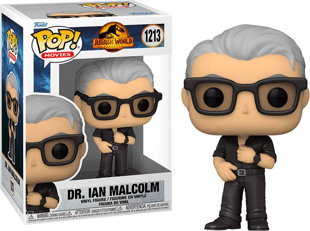Funko jurassic world verzamelfiguur pop movies dr ian malcolm 9 cm