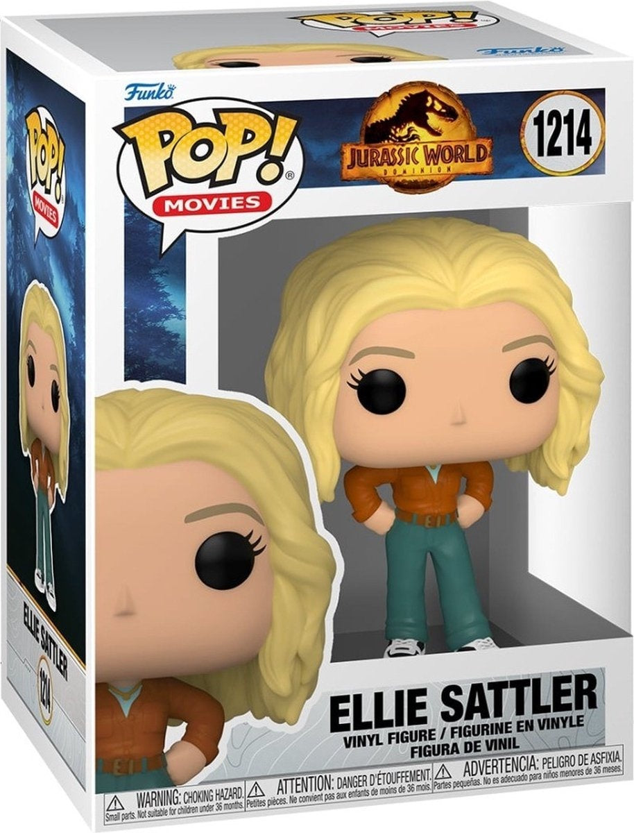 Funko jurassic world verzamelfiguur pop movies ellie sattler 9 cm