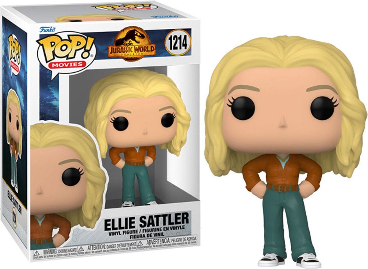 Funko jurassic world verzamelfiguur pop movies ellie sattler 9 cm