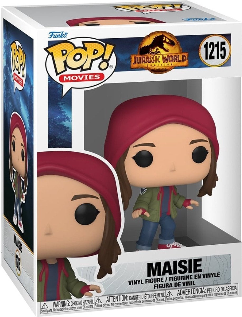 Funko jurassic world verzamelfiguur pop movies maisie 9 cm