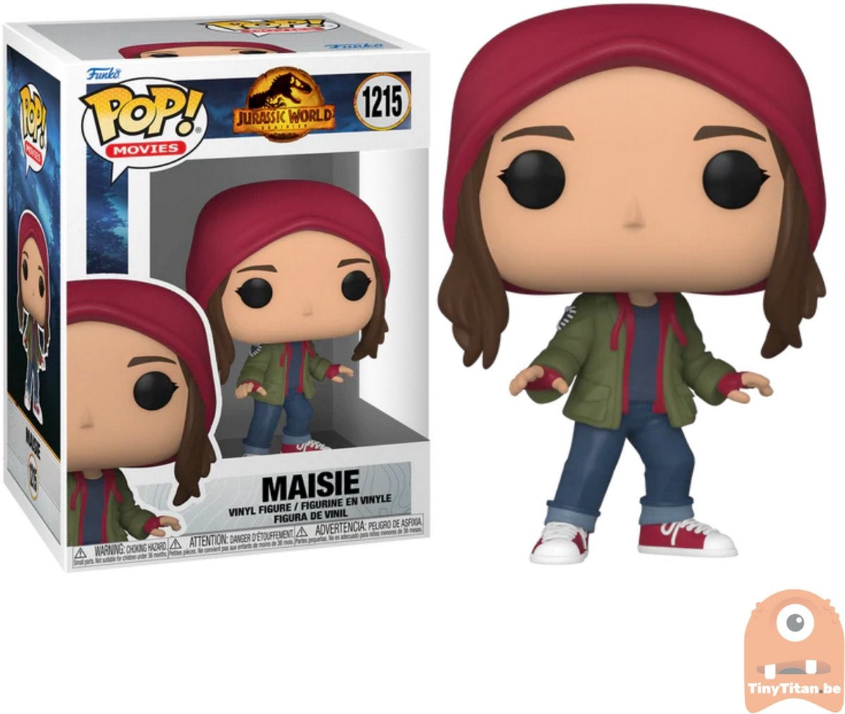 Funko jurassic world verzamelfiguur pop movies maisie 9 cm
