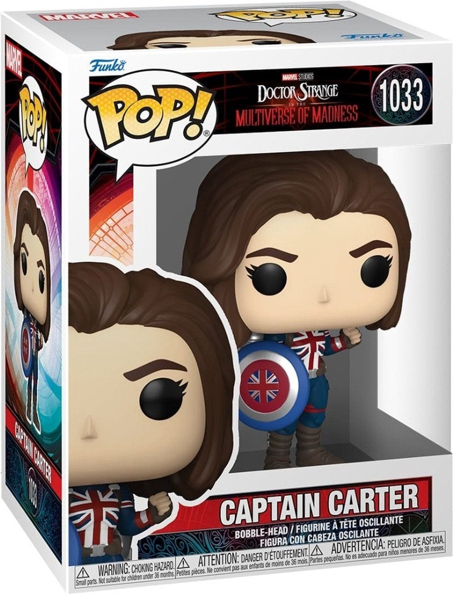 Doctor strange 2 – pop n° 1033 – captain carter