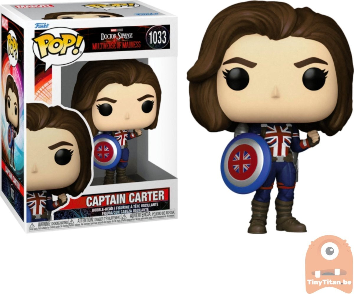 Doctor strange 2 – pop n° 1033 – captain carter
