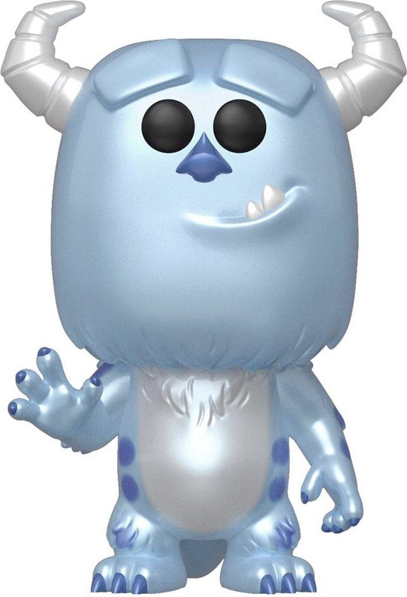 Funko monsters, inc. – disney make a wish 2022 pop disney sulley metallic 9 cm verzamelfiguur – blauw