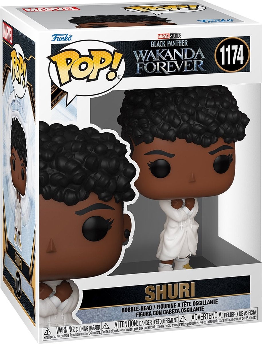Funko black panther verzamelfiguur marvel pop wakanda forever shuri 9 cm