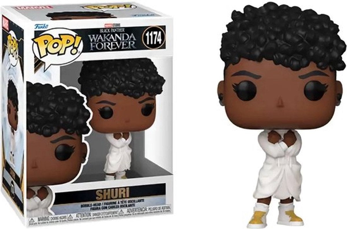 Funko black panther verzamelfiguur marvel pop wakanda forever shuri 9 cm