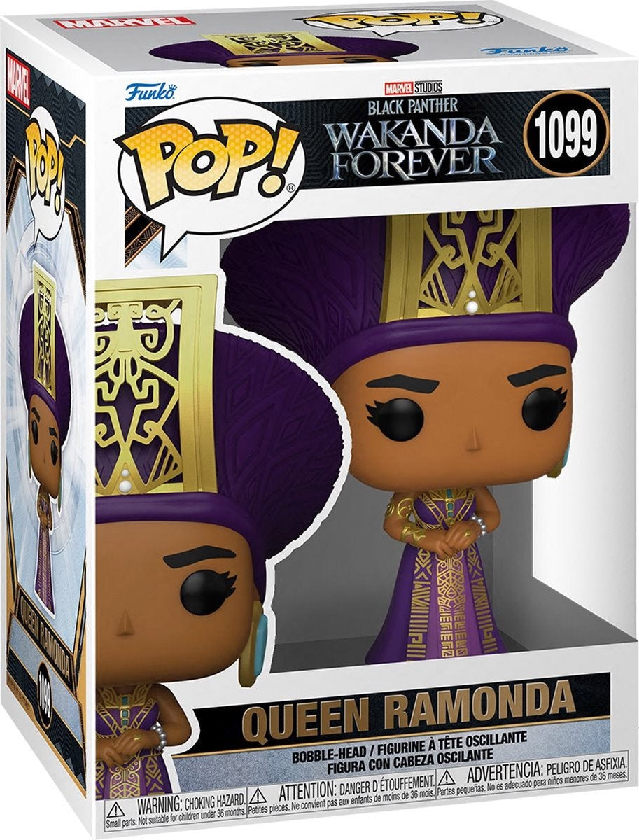 Funko black panther – marvel pop wakanda forever queen ramonda 9 cm verzamelfiguur