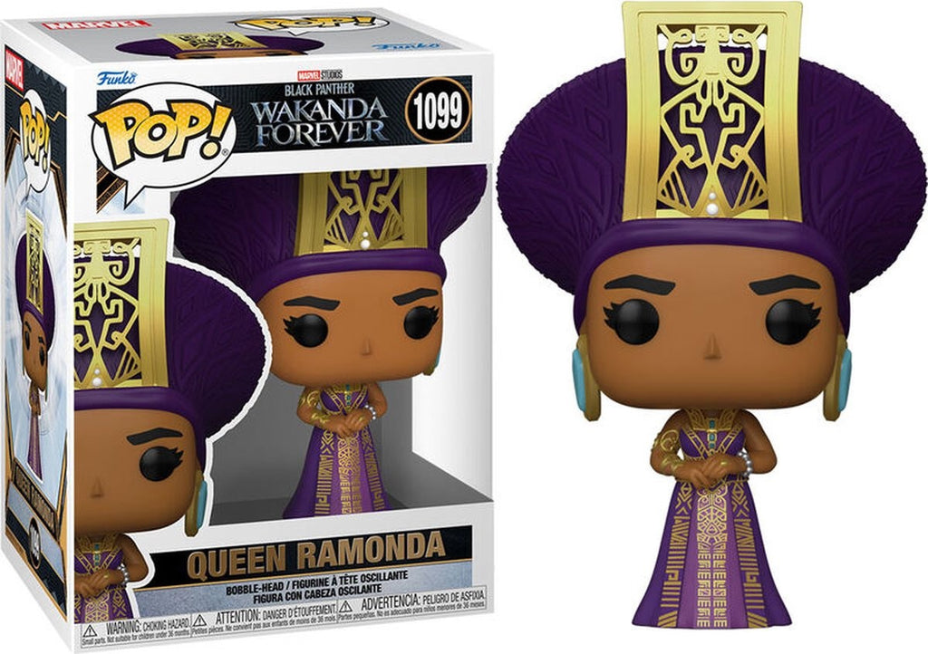 Funko black panther – marvel pop wakanda forever queen ramonda 9 cm verzamelfiguur