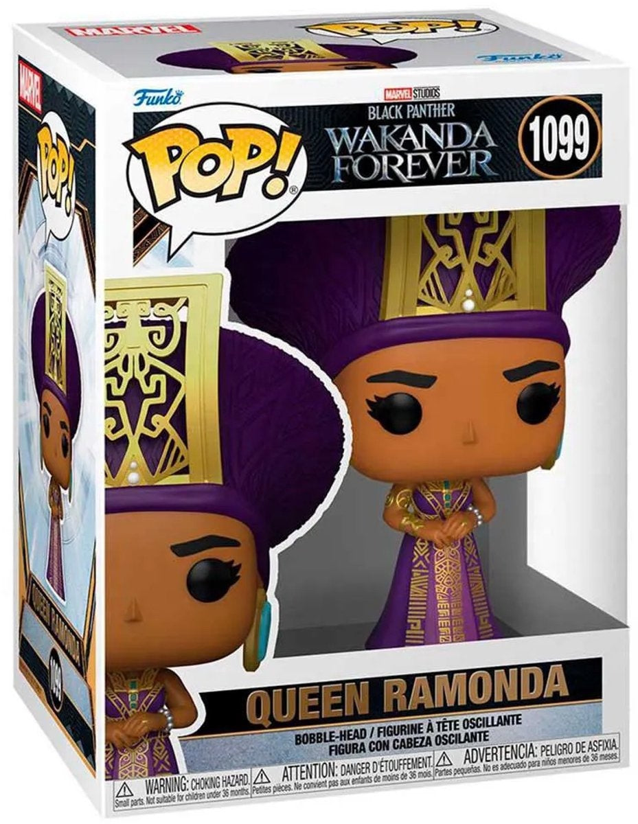 Funko black panther – marvel pop wakanda forever queen ramonda 9 cm verzamelfiguur