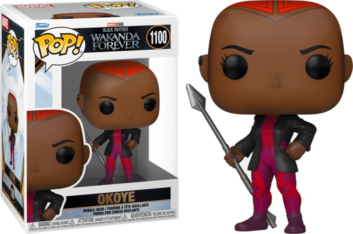 Funko black panther – black panther: wakanda forever pop marvel okoye 9 cm verzamelfiguur