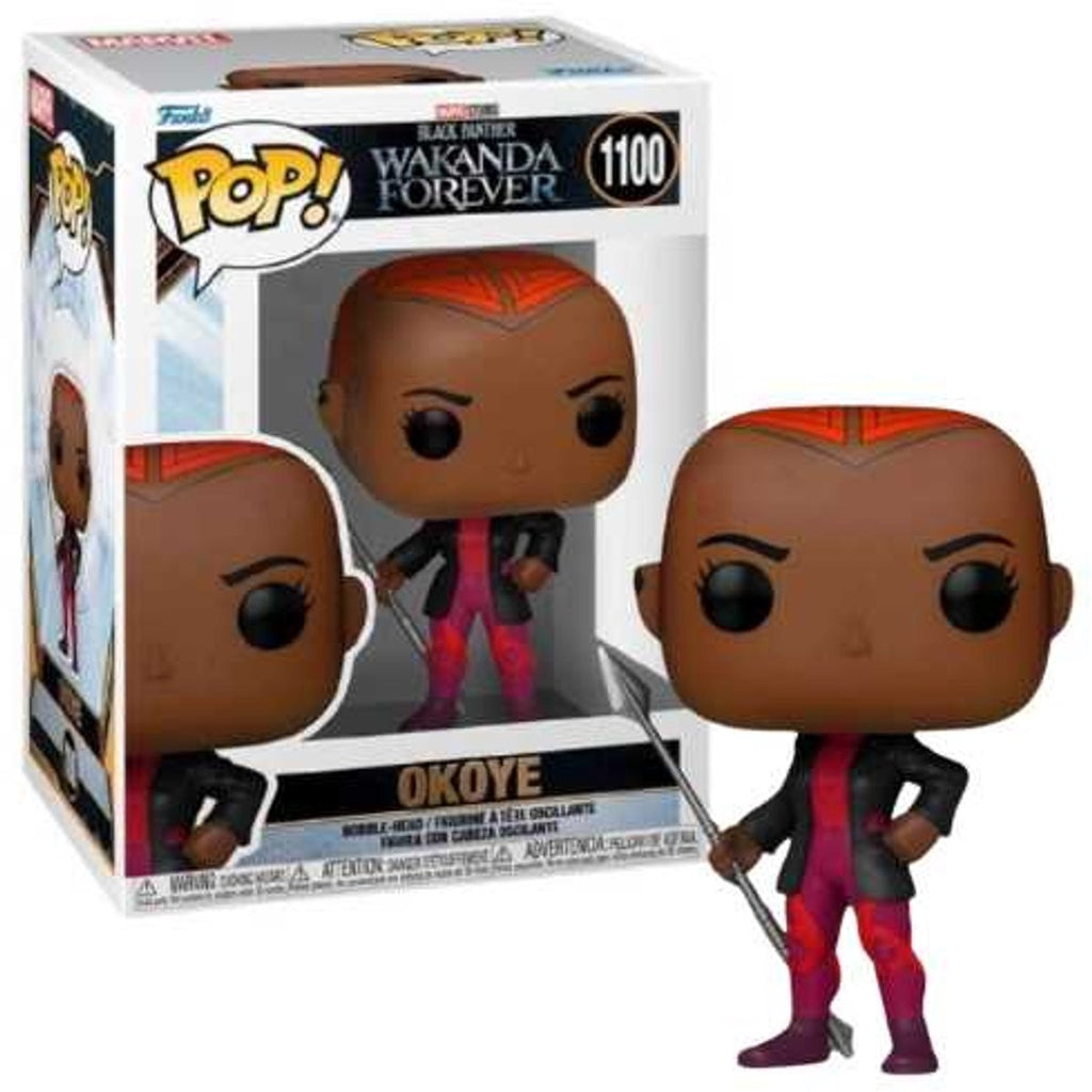 Funko black panther – black panther: wakanda forever pop marvel okoye 9 cm verzamelfiguur