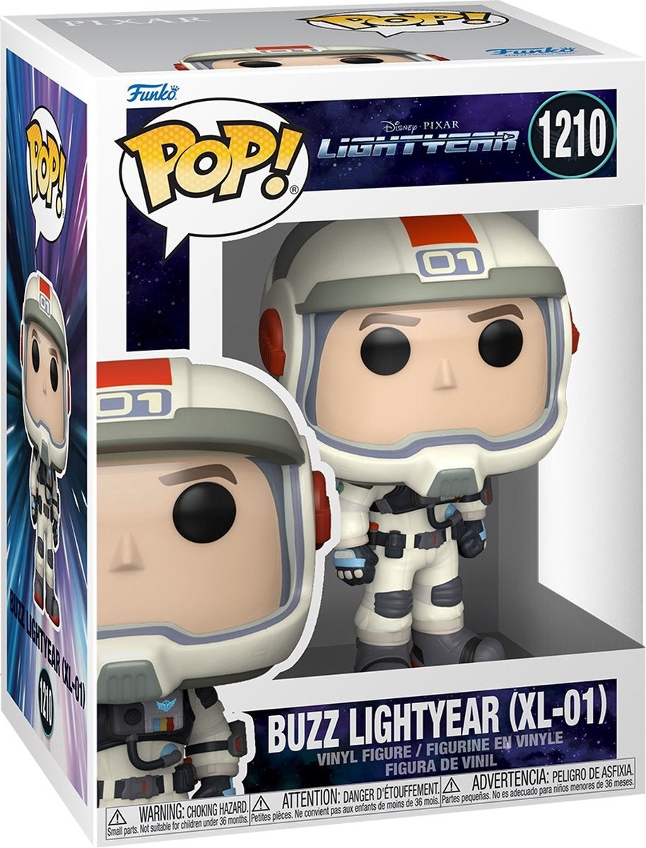 Funko lightyear verzamelfiguur disney pop buzz lightyear (xl-01 suit) 9 cm